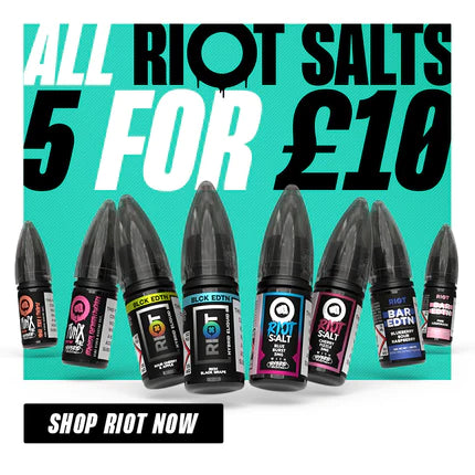 Riot Squad E-liquids - 5 for £10 