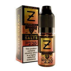 The Cubano Salts Nic Salt E-Liquid by Zeus Juice
