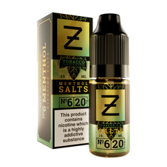 Menthol Salts Nic Salt E-Liquid by Zeus Juice
