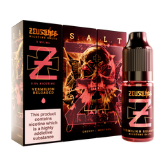 Vermilion Reloaded Nic Salt E-Liquid by Zeus Juice