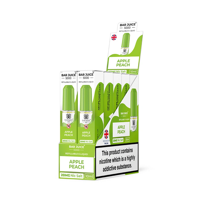 Bar Juice 5000 Nic Salts - Pack of 10 x 10ml