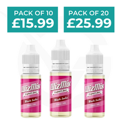 Black Jacks 10ml E-Liquid By Wizmix