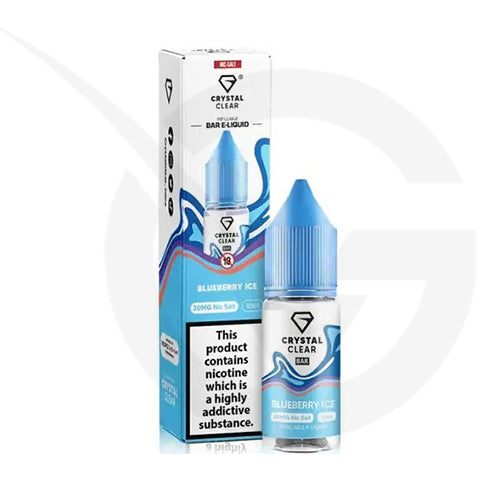 Crystal Clear NIC SALT E-LIQUIDS 10 X MULTIPACK