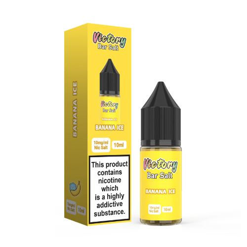 Banana Ice 10ml Bar Salt Nic Salt E-Liquid By Victory Juice