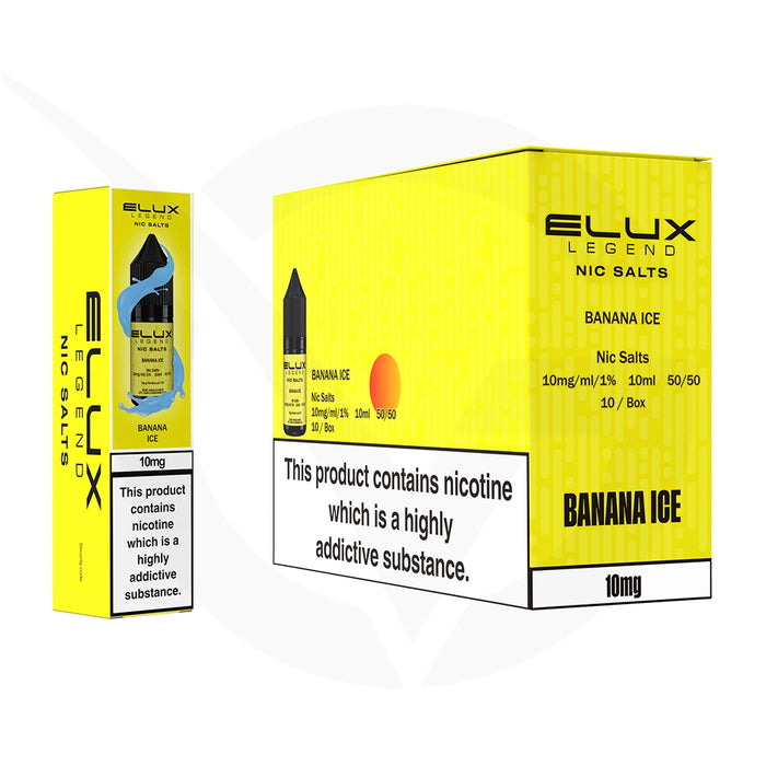 Elux Legend Nic Salt E-Liquid Box of 10