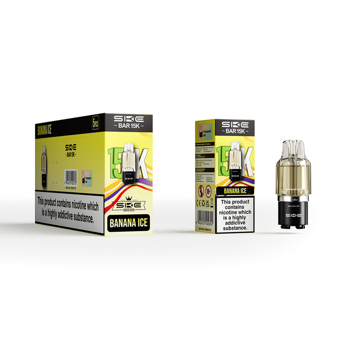 SKE Bar 15k Refill Pods Box of 5 & 10