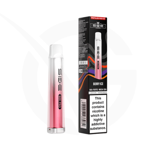 SKE Crystal Bar 600 Pro Prefilled Pod Vape Kit