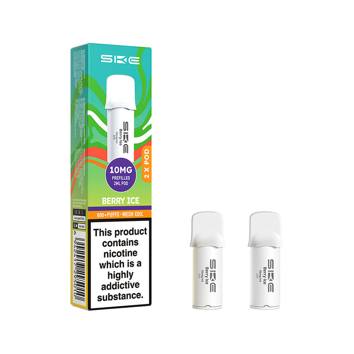 Berry Ice Crystal 600 Pro Prefilled Pods by SKE