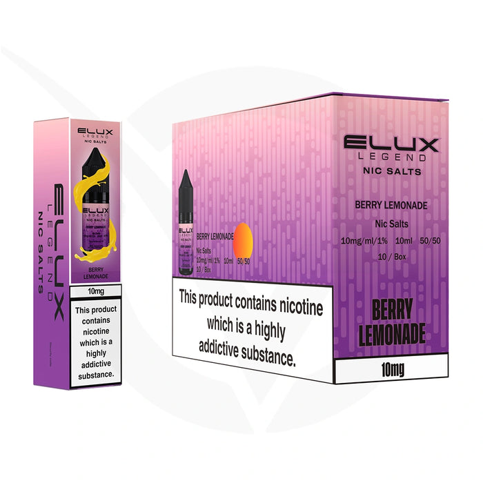 Elux Legend Nic Salt E-Liquid Box of 10
