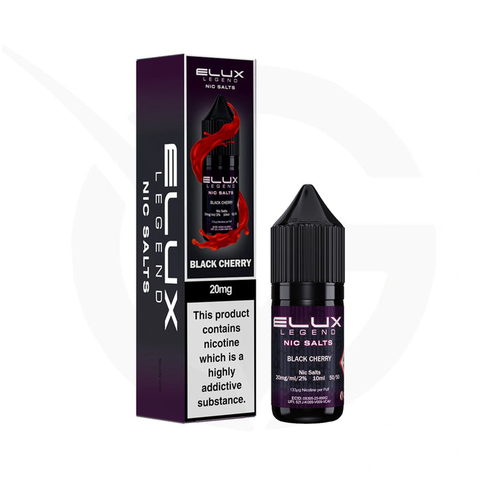 Black Cherry Nic Salt E-liquid by Elux Legend