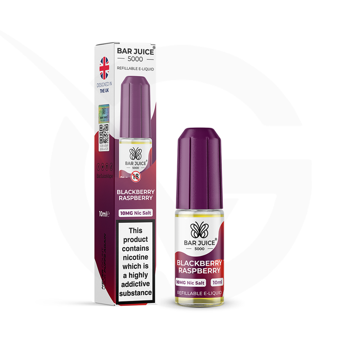 Blackberry Raspberry Nic Salt E-Liquid By Bar Juice 5000
