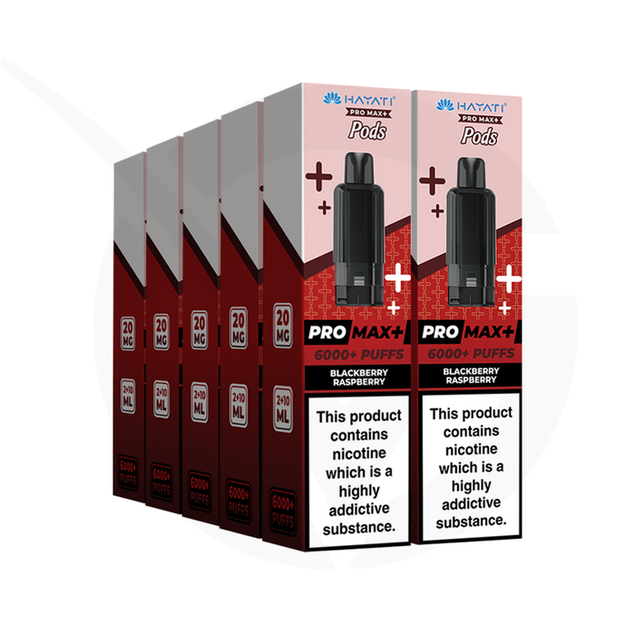 Hayati Pro Max Plus 6000 Pods - Bulk Buy Box of 5 & 10
