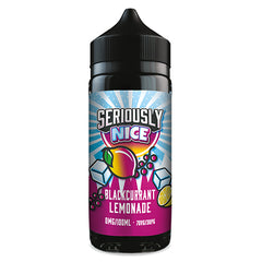 Cool Blackcurrant Lemonade 100ml Shortfill E-Liquid By Seriously Nice