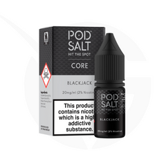 Black Jack Nic Salt E-Liquid by Core Pod Salt