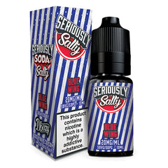 Blue Wing 10ml Nic Salt E-Liquid By Seriously Soda