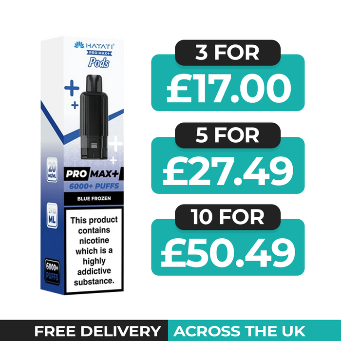 Hayati Pro Max Plus Blue Frozen Refill Pods