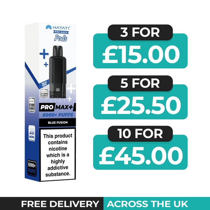 Hayati Pro Max Plus Blue Fusion Refill Pods