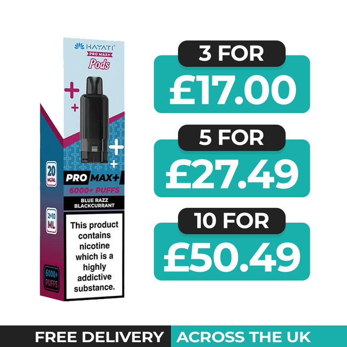 Hayati Pro Max Plus Blue Razz Blackcurrant Refill Pods