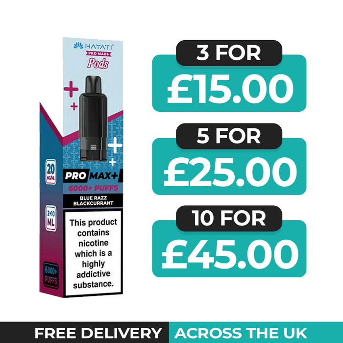 Hayati Pro Max Plus Blue Razz Blackcurrant Refill Pods