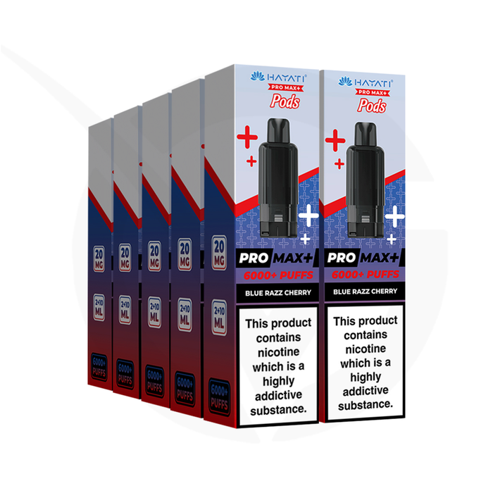 Hayati Pro Max Plus 6000 Pods - Bulk Buy Box of 5 & 10