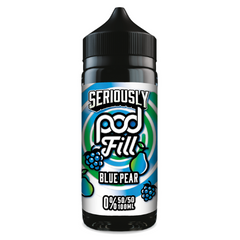 Blue Pear 100ml (50/50) Shortfill E-liquid by Seriously Pod Fill