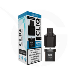 Blueberry Ice Prefilled Pods By Avomi Cliq 6000