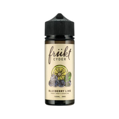 Blueberry Lime 100ml Shortfill E-Liquid By Frukt Cyder