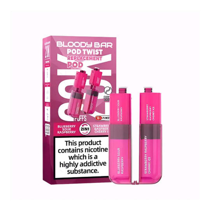 Bloody Bar Ultra Twist 20k Box of 5 & 10 Refill Pods
