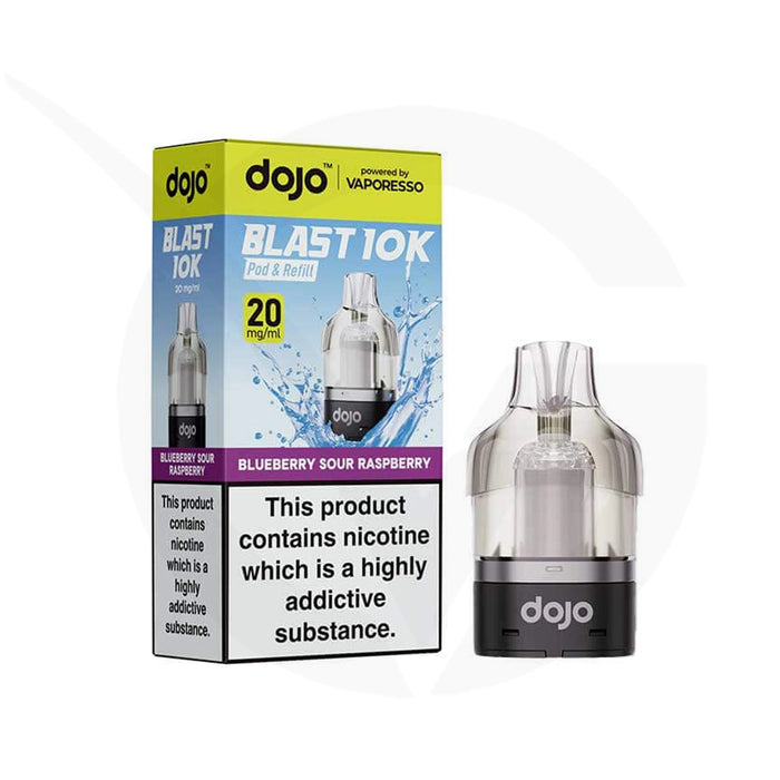 Blueberry Sour Raspberry Dojo Blast 10000 Refill Pack