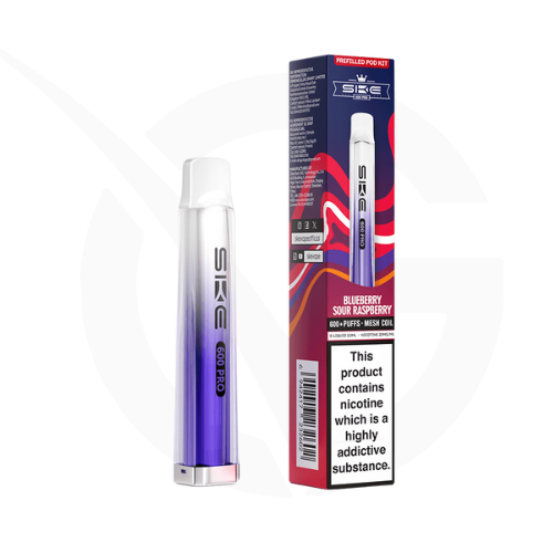 SKE Crystal Bar 600 Pro Prefilled Pod Kit