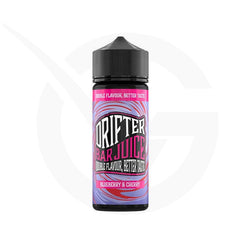 Blueberry & Cherry 100ml Shortfill E-Liquid By Drifter Bar Juice