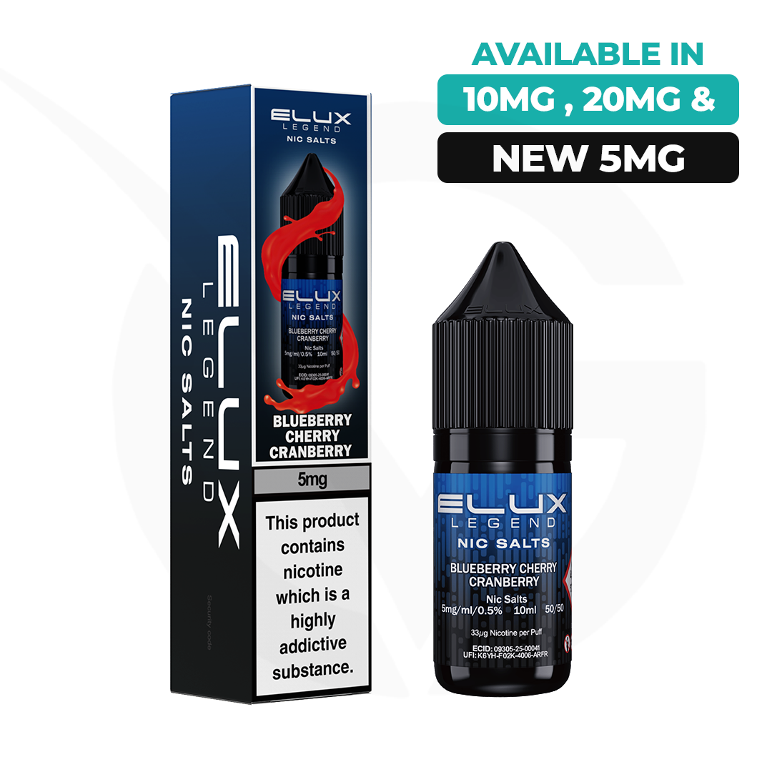 Any 5 for £10.95 Nic Salt