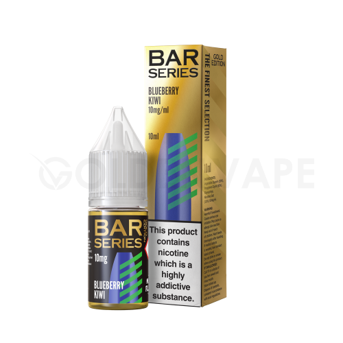 Bar Series Gold Edition Nic Salt 10ml E-Liquid Pack of 10