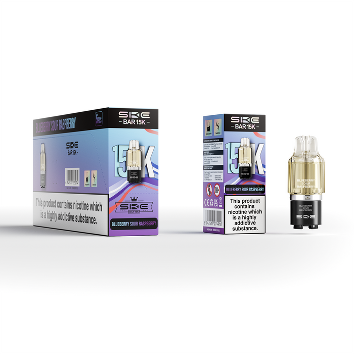 SKE Bar 15k Refill Pods Box of 5 & 10
