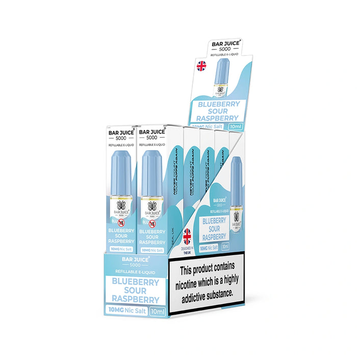 Bar Juice 5000 Nic Salts - Pack of 10 x 10ml