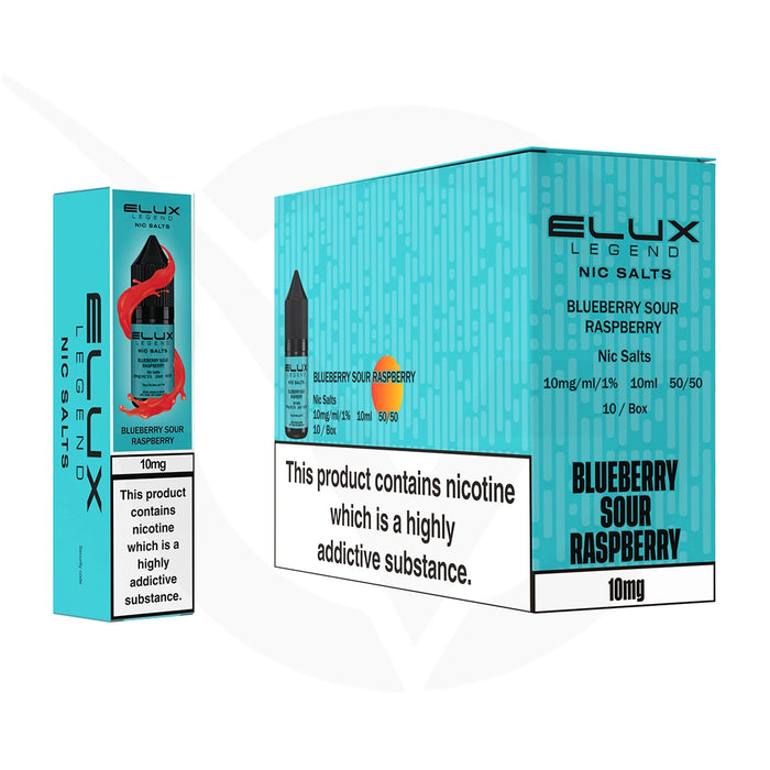 Elux Legend Nic Salt E-Liquid Box of 10