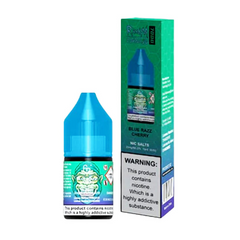 Blue Razz Cherry 10ml Nic Salt E-Liquid By R and M Tornado 7000