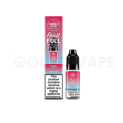 Cherry Ice Nic Salt E-Liquid by Dinner Lady Fruit Full