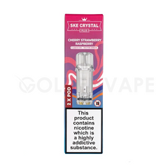 Cherry Strawberry Rasberry Crystal Plus Prefilled Pods 