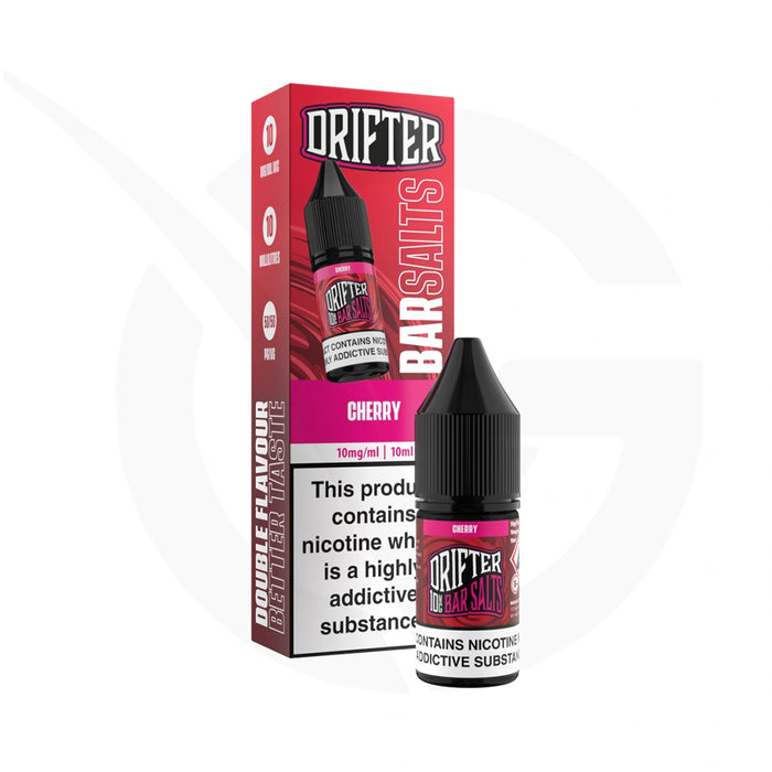 Cherry 10ml Nic Salt E-Liquid By Drifter