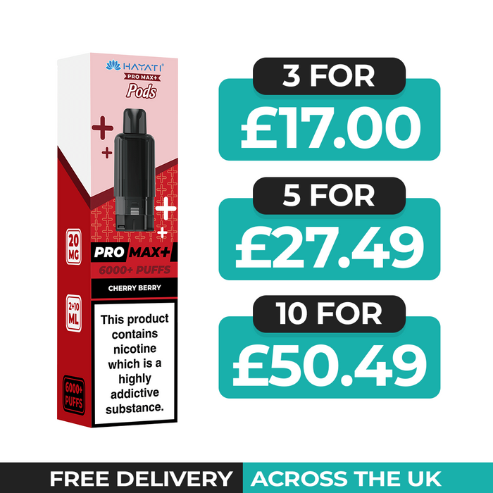 Hayati Pro Max Plus Cherry Berry Refill Pods