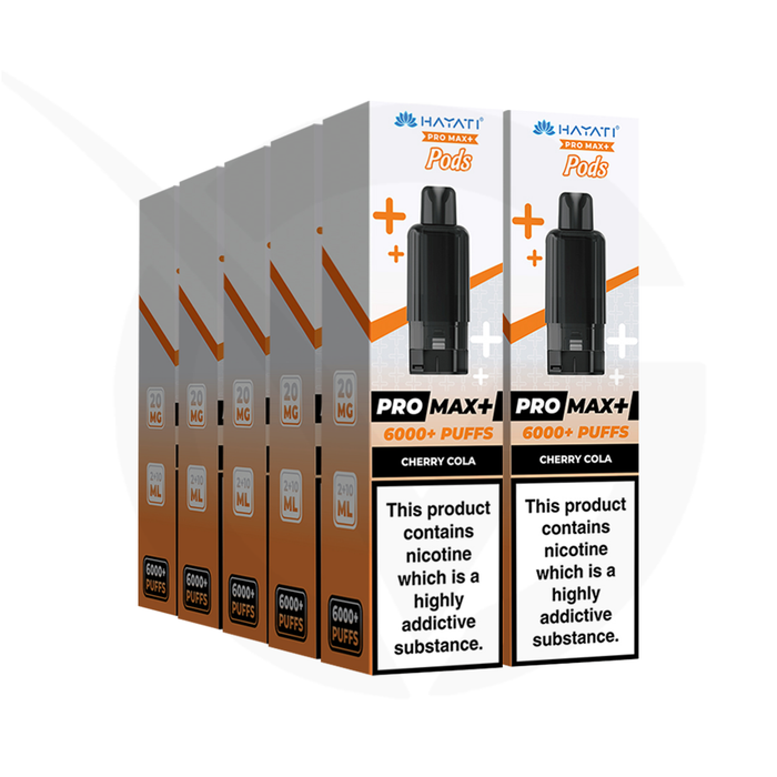 Hayati Pro Max Plus 6000 Pods - Bulk Buy Box of 5 & 10