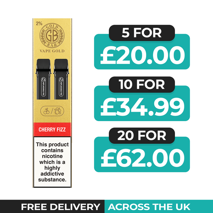 Gold Bar Reload Cherry Fizz Refill Pods
