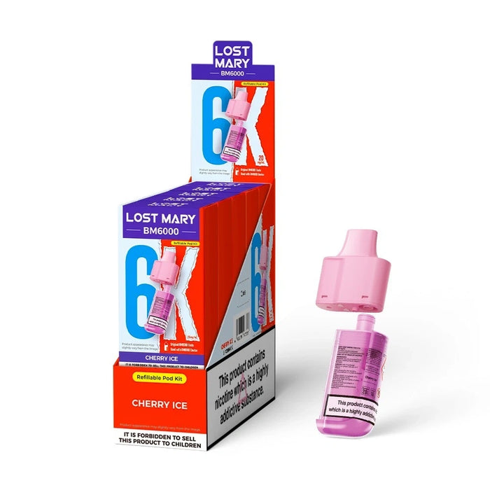 Lost Mary BM6000 Refill Pods - Box of 5 & 10