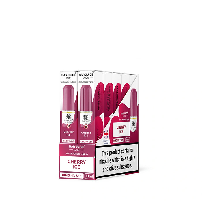 Bar Juice 5000 Nic Salts - Pack of 10 x 10ml