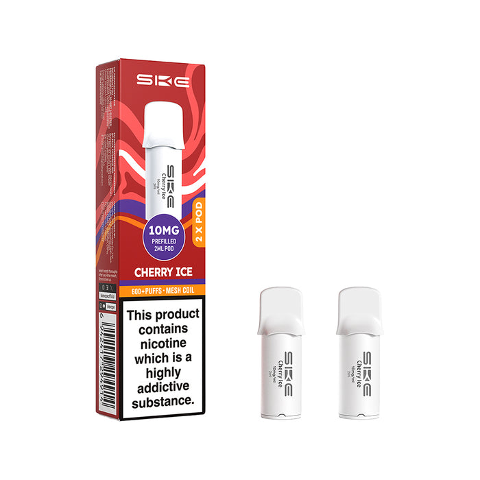 Cherry Ice Crystal 600 Pro Prefilled Pods by SKE