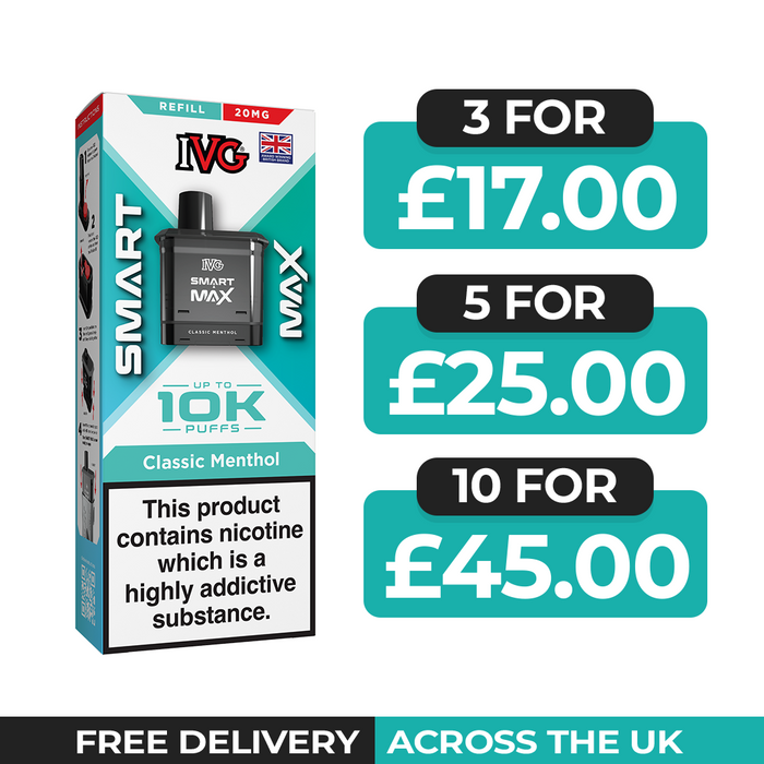 IVG Smart Max Classic Menthol Refill Pods