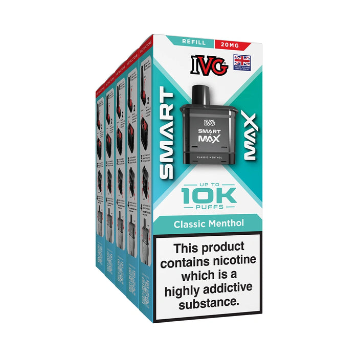 IVG Smart Max 10000 Puffs Box of 5 & 10