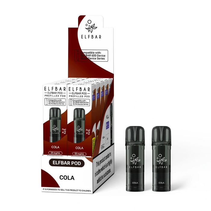 Elf Bar 600 Pods - Bulk Buy Box of 10 & 20