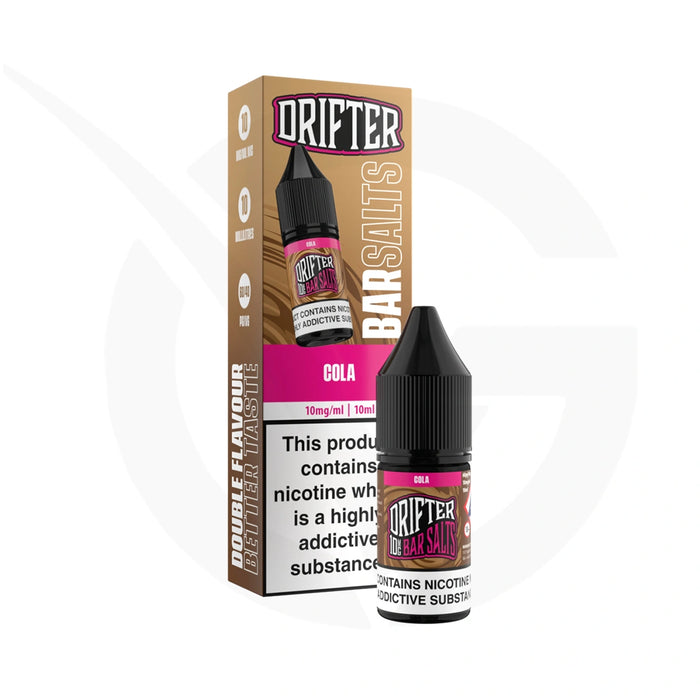 Cola 10ml Nic Salt E-Liquid By Drifter